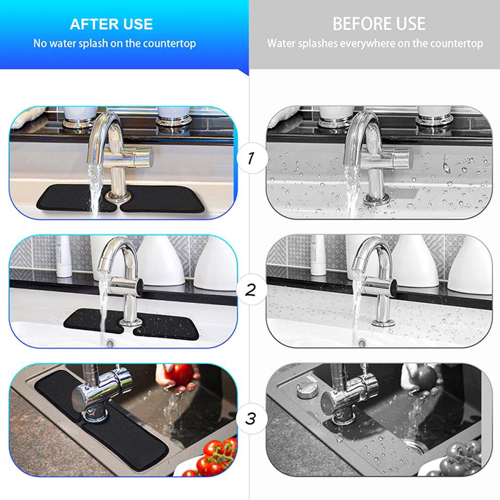 Anti rayap stapelplash asfarotector anti tembus -anti rayap erkapelf-draining kampasbsorbent kampasat ̽ndoor ̽itchen ̽ink stapelathroom stapelaucet ̽ad for 2 5-inch pxlxtube