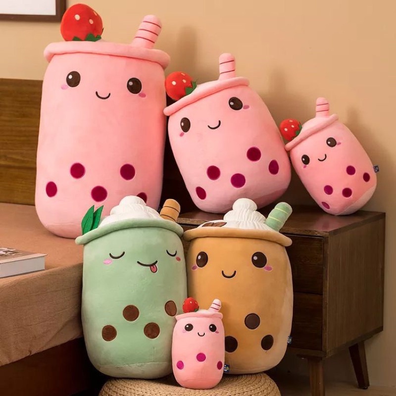 Boneka Boba Es Krim Led Boneka Boba Es Ice Cream Strawberry Led Boneka Boba Led Boneka Boba Murah Boneka Bayi Lucu Murah Boneka Bobba Viral Gemoy Boneka anak Booba Bobba Mainan Bantal Boneka Boba Led