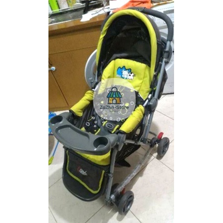 Baby Stroller 4 in 1 Pliko Grande 268R SECOND