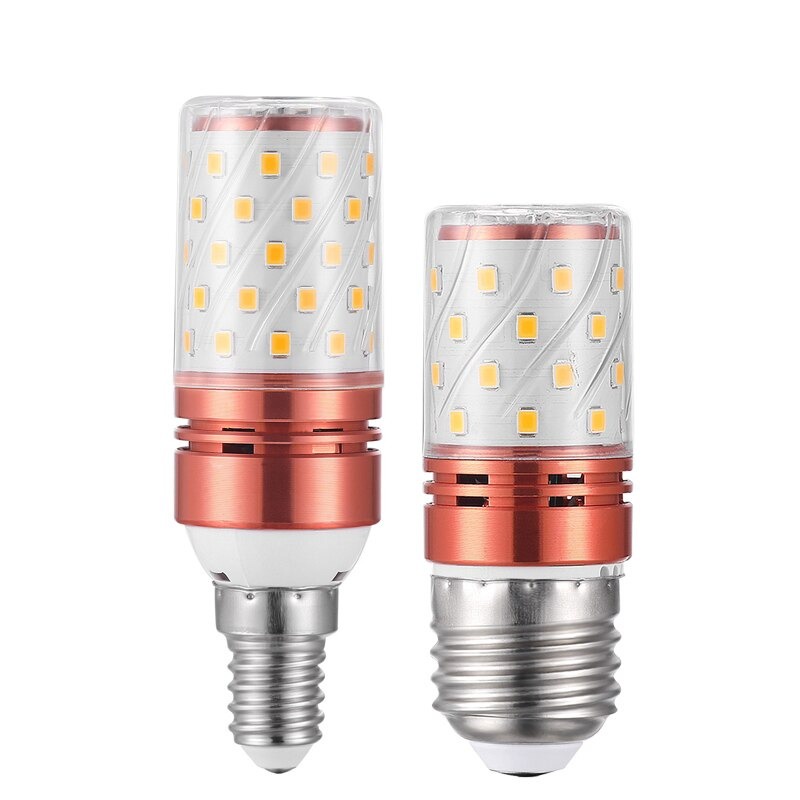 Lampu Bohlam LED Lampu Ruangan Rumah Led Corn Light Bulb E27 12W 60 LED Cool White