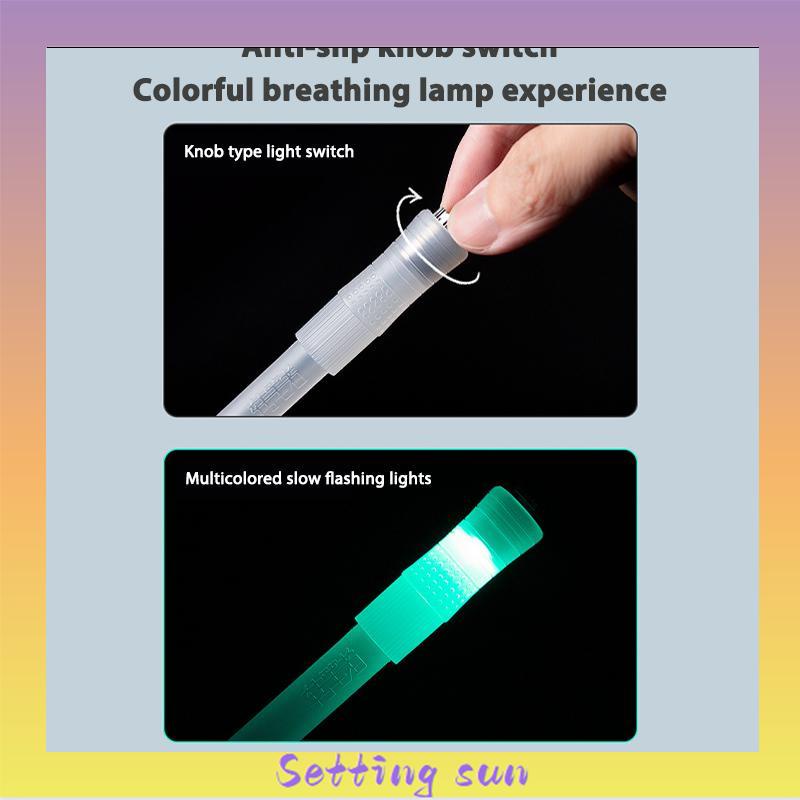 Spinning pen pulpen pena putar plastik balance anti stress bolpoin rotating Dengan lampu led bercahaya TN