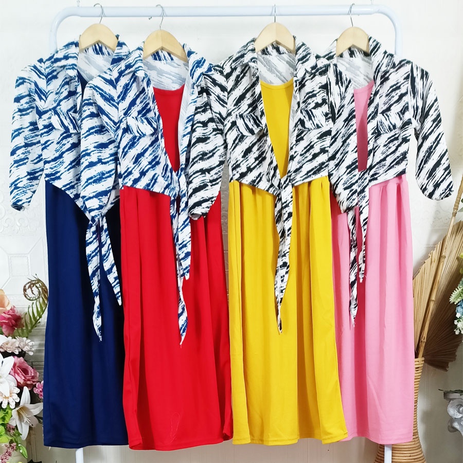 GAMIS ANAK AMERA ROMPI SHAKILA CANTIK SYARI 2-13 tahun DRESS MURAH GL FASHION