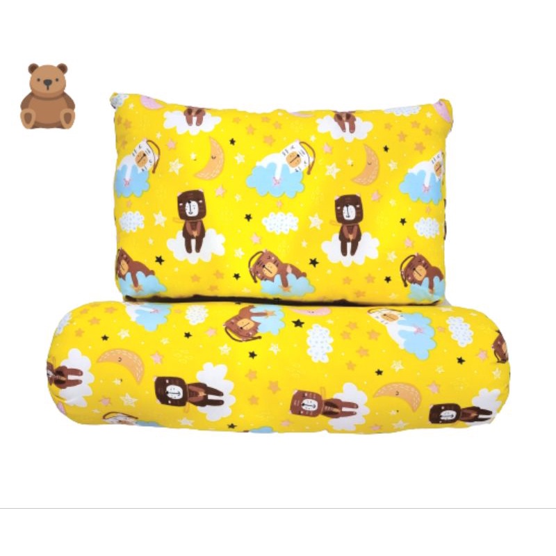 Set Bantal Guling Anak Karakter Untuk Usia Balita