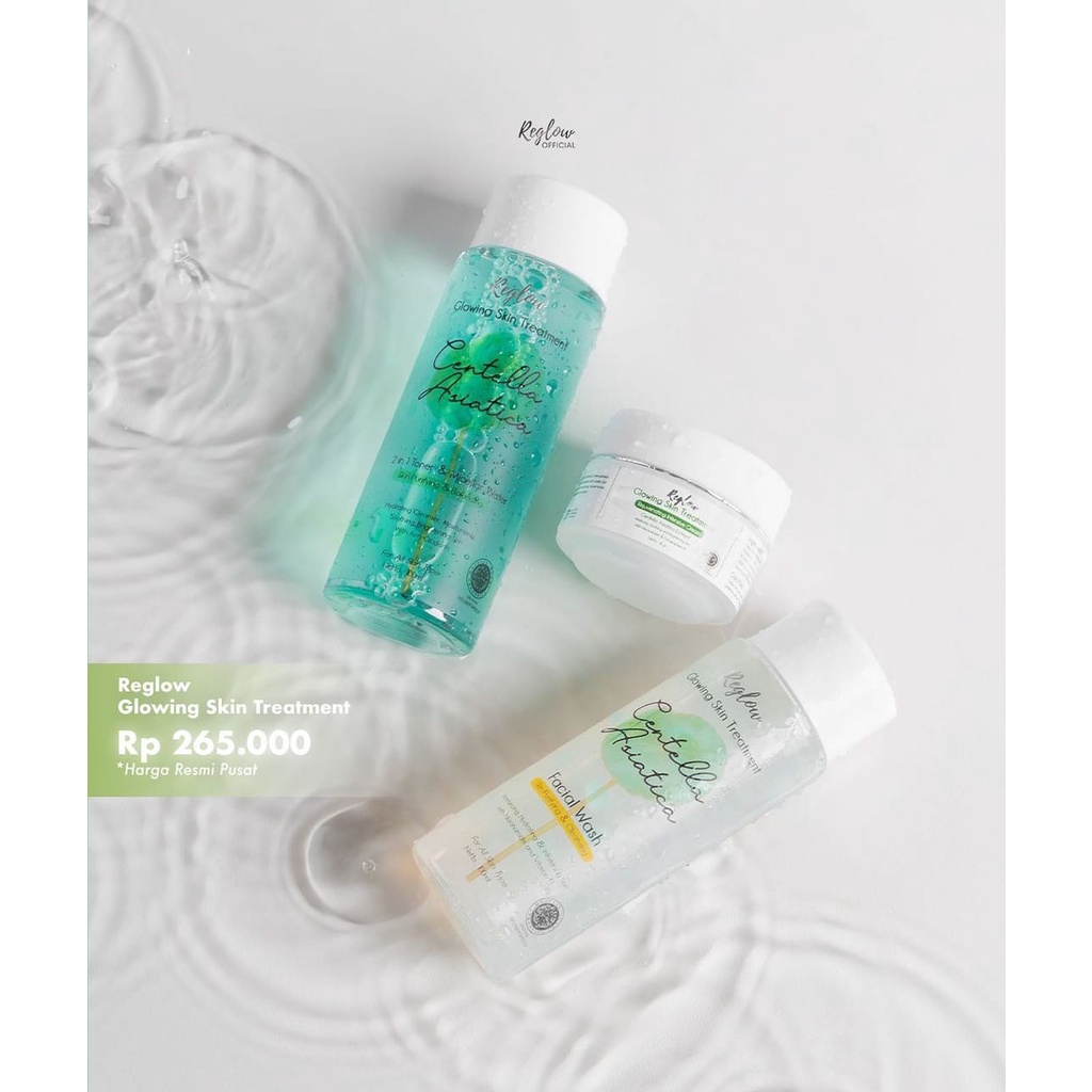 REGLOW SKINCARE ORIGINAL SHINDY PUTRI  RE GLOW BEAUTY SKINCARE 100% BPOM UNTUK FLEK HITAM DAN JERAWAT
