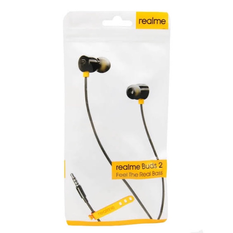 HEADSET/ EARPHONE REALME EARBUDS HD SOUND BASS STEREO 2 Pro/3 Pro/5 Pro/C2/C112/C15/C17/C20/C30/C31/C35