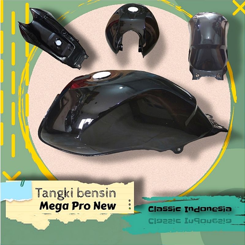 tangki megapro primus tangki bensin mega pro 2006 2007 2008 2009 tanki mega pro hitam