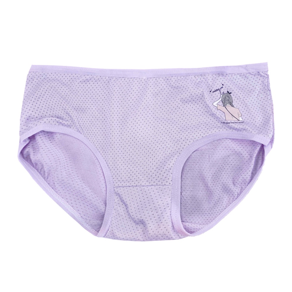 BEE - Celana Dalam Wanita Bahan Halus Berpori / Cd Undies Pakaian Dalam Import 906 Huayiting