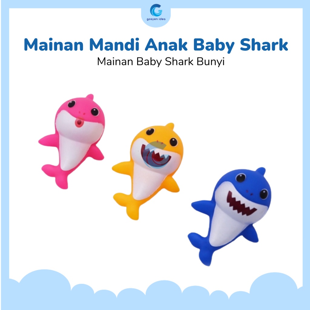 Mainan Baby Shark Mainan Mandi Anak Baby Shark Bunyi