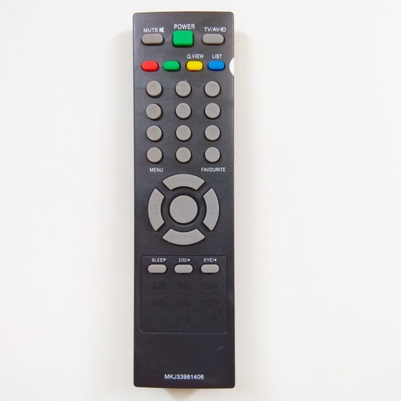REMOT REMOTE TV LG TABUNG SLIM/FLAT PEARL BLACK/PEARLBLACK MKJ33981406 Free Bubble