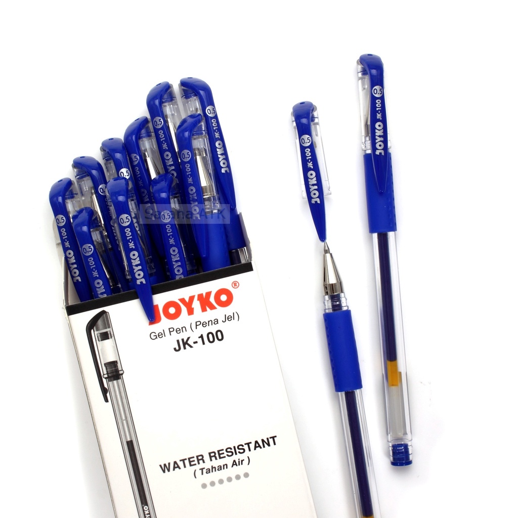 

Joyko JK100 Pulpen Warna BIRU [ 1 PCS ]