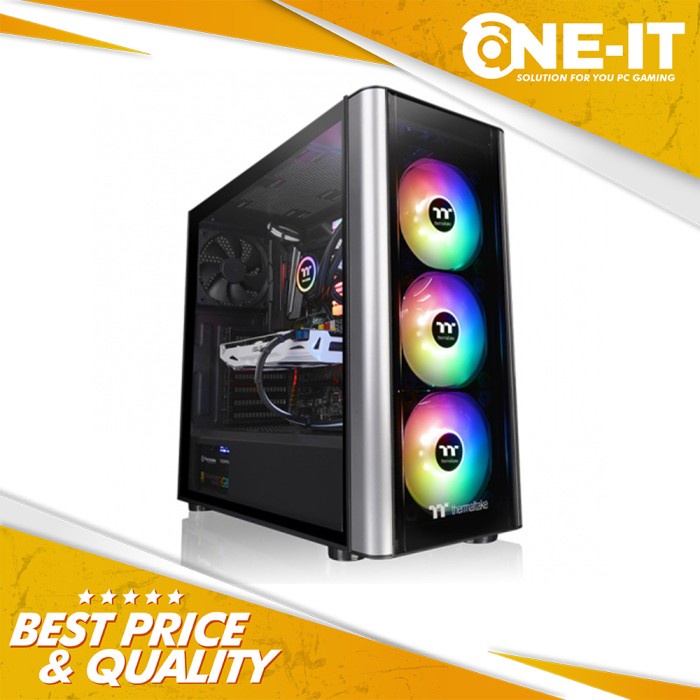 Case Thermaltake Level 20 MT ARGB ATX Black Casing Komputer