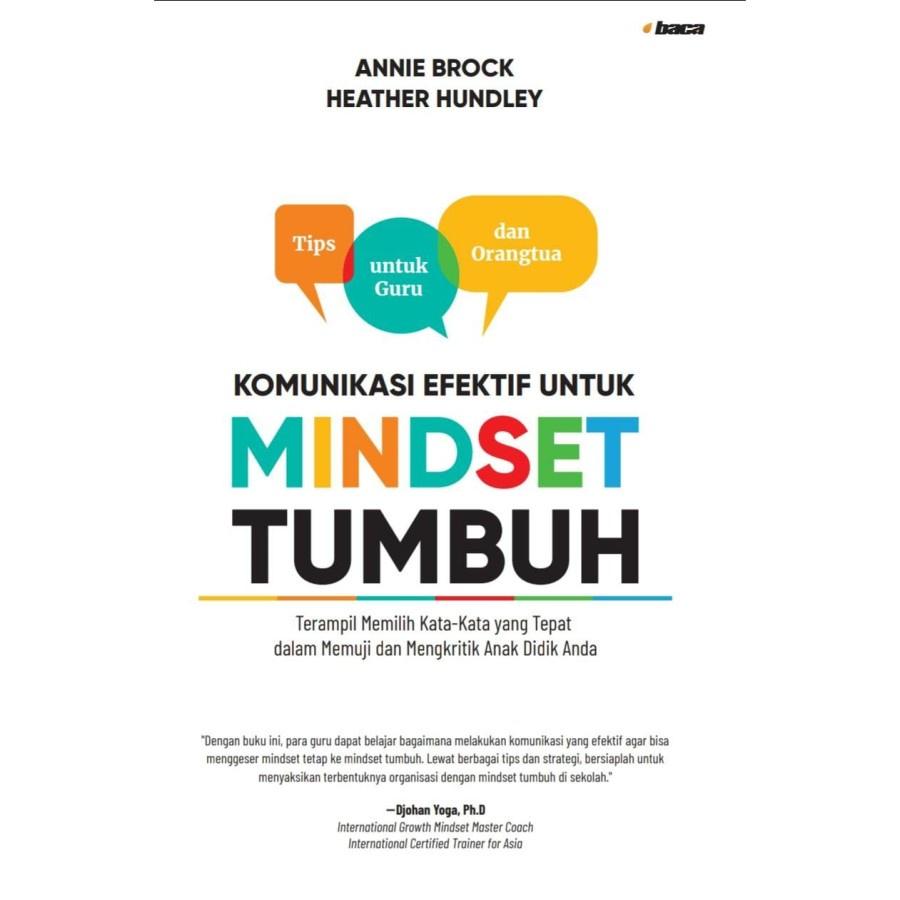 Buku Komunikasi Efektif Untuk Mindset Tumbuh by Annie Brock-Heather Hu