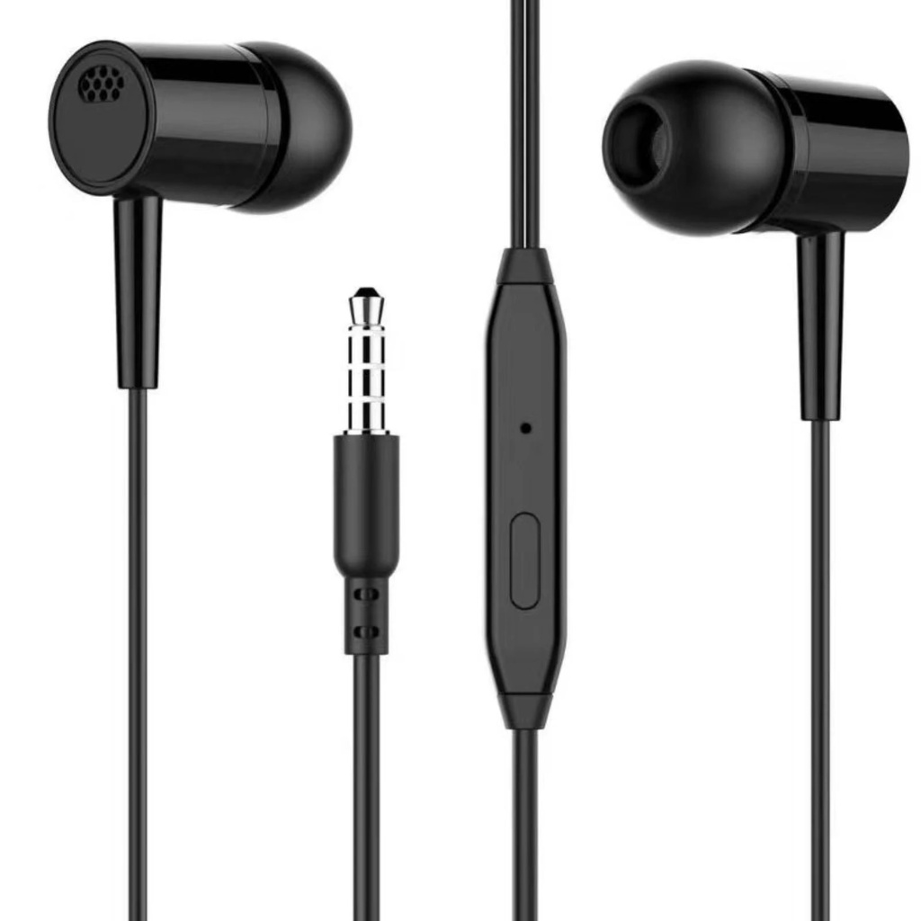 D21 - In-ear Earphone Hifi Metal Earphone 3.5mm Super Bass Earbuds Subwoofer Stereo Headset