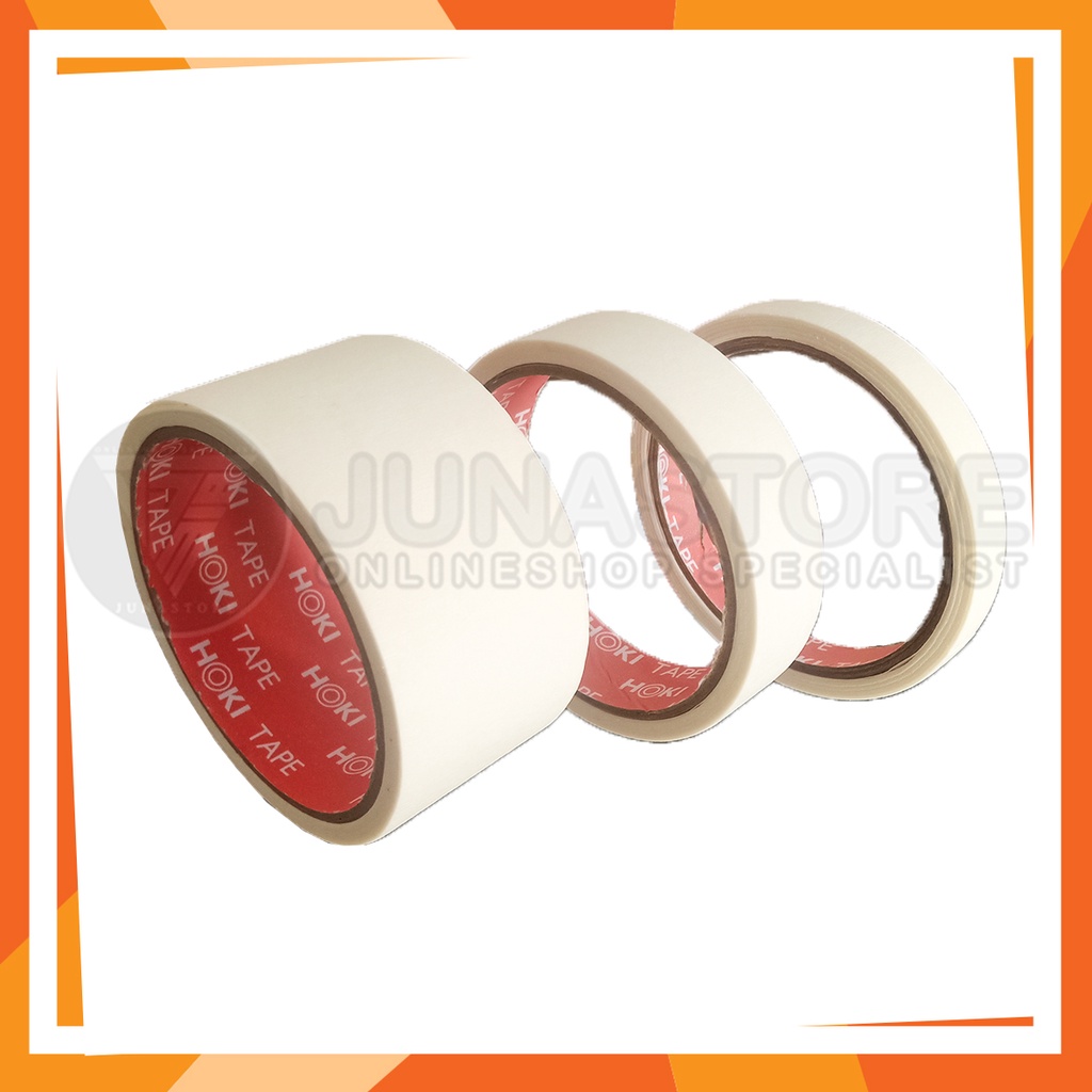

Masking tape 12mm / 24mm / 48mm/ lakban kertas.