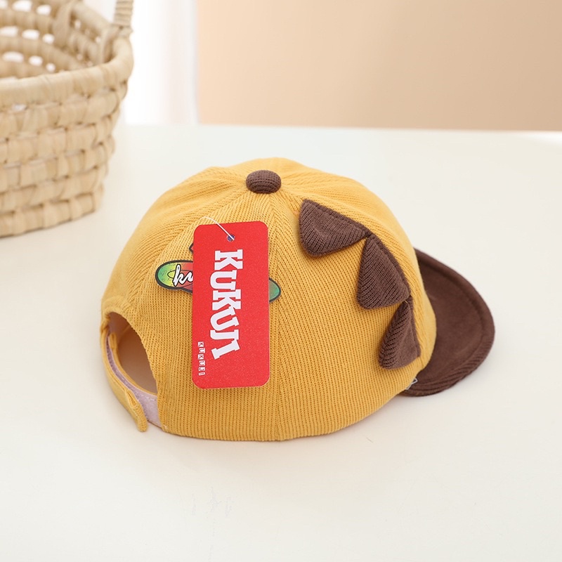 Topi Anak Bayi Balita Import Lembut Model Baby Smiley Croc dan Roar Samping