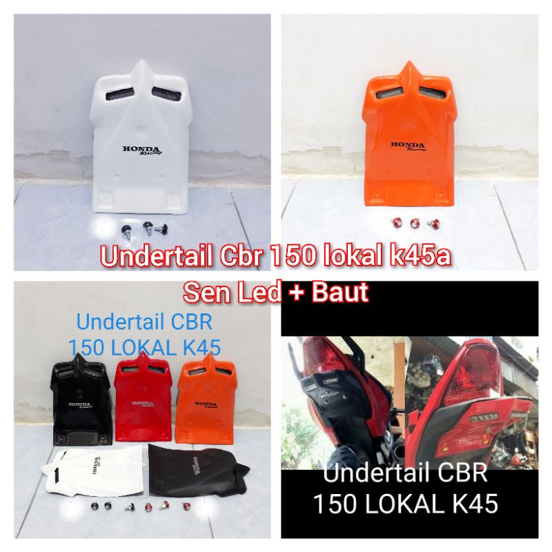 Undertail Cbr 150 lokal k45 + Sen led Fender Cbr 150R k45a 2015 Cbr150