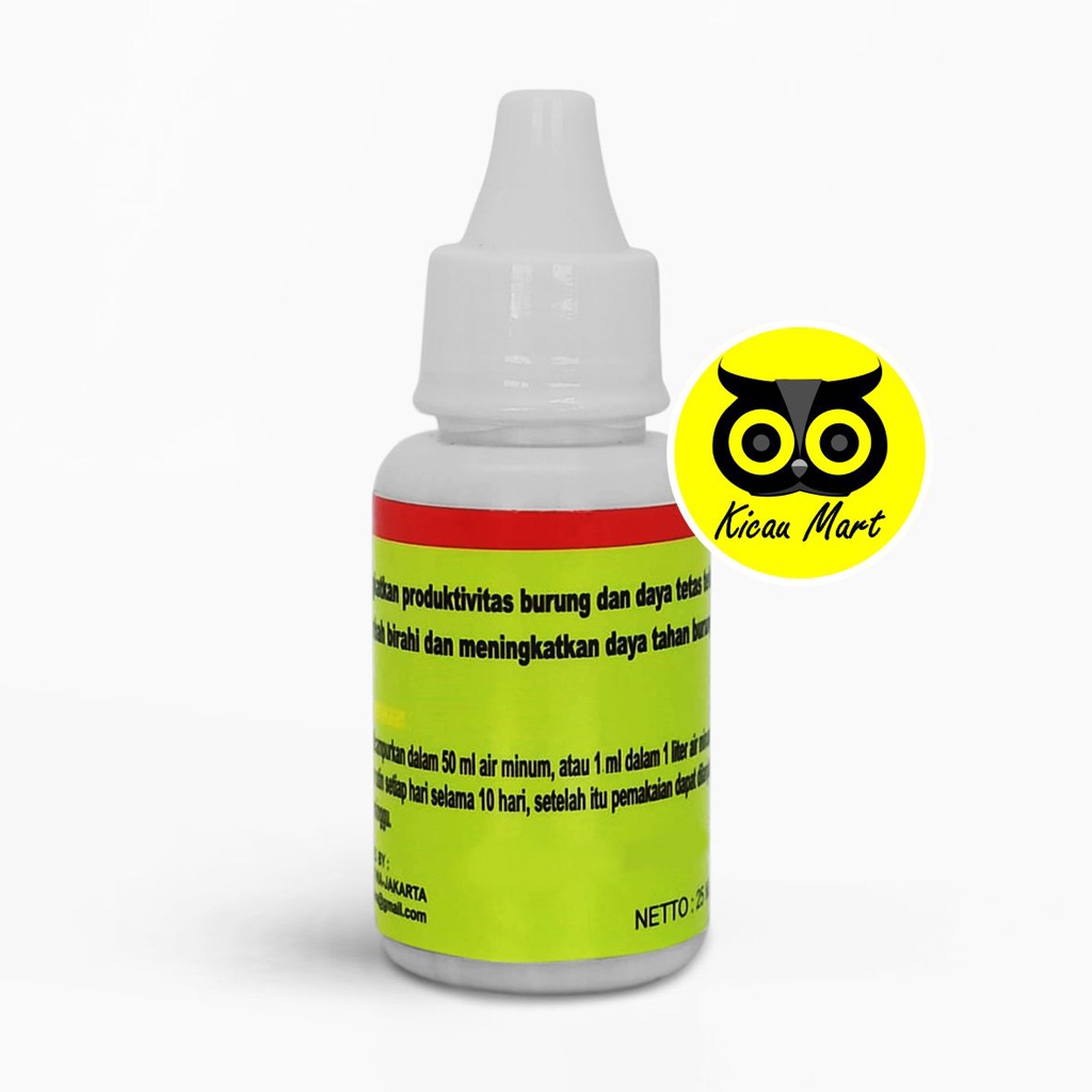 OBAT TERNAK BURUNG PRO TELUR VITAMIN BREEDING LOVEBIRD KENARI PENAMBAH GAGAL NETAS PROLUR