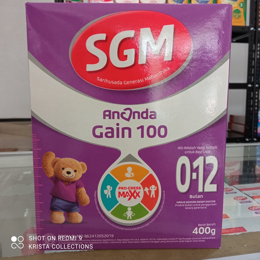 Susu SGM Gain 100 400gr