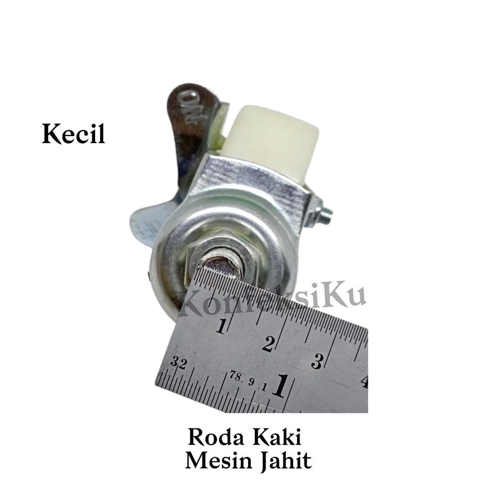 Velvetvibes02 Roda Kaki Mesin Jahit Industrial Drat Kecil Besar / Roda Mesin Jahit