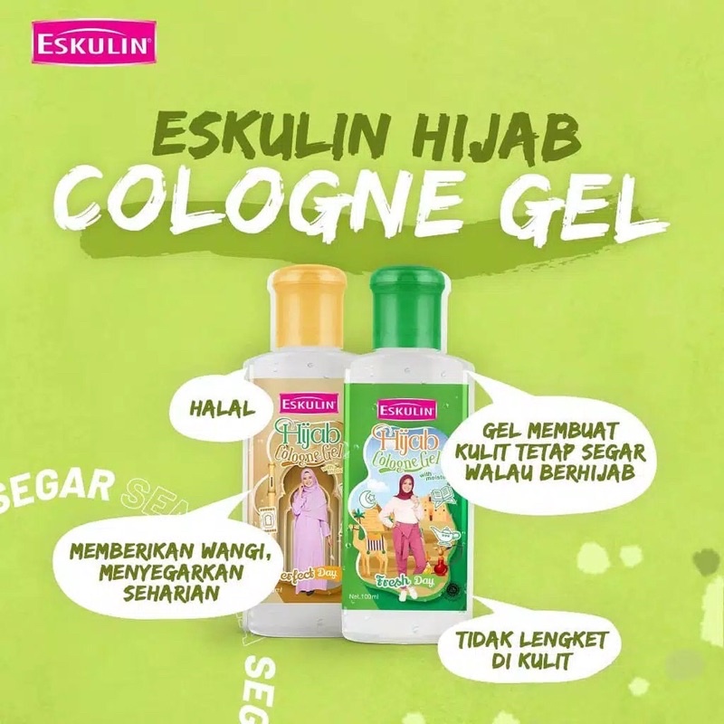 Eskulin Cologne Gel 100ml Parfum