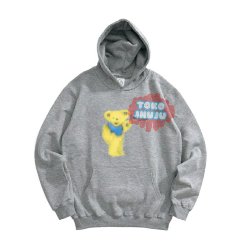 Hoodie Jumper Kpop RM Namjoon BTS Gambar Beruang Blur