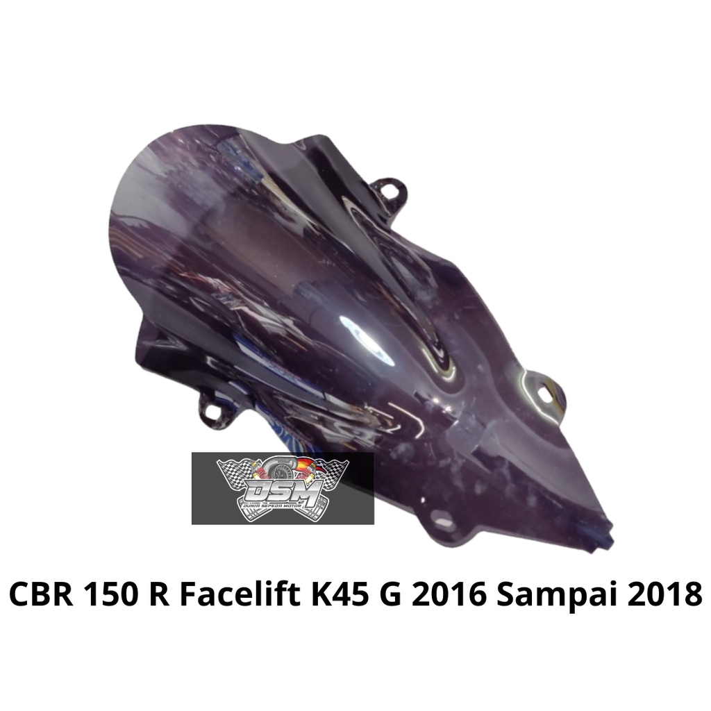 Visor Cbr 150r K45G Facelift 2016-2018 Windshield Cbr 150r K45G Facelift 2016-2018