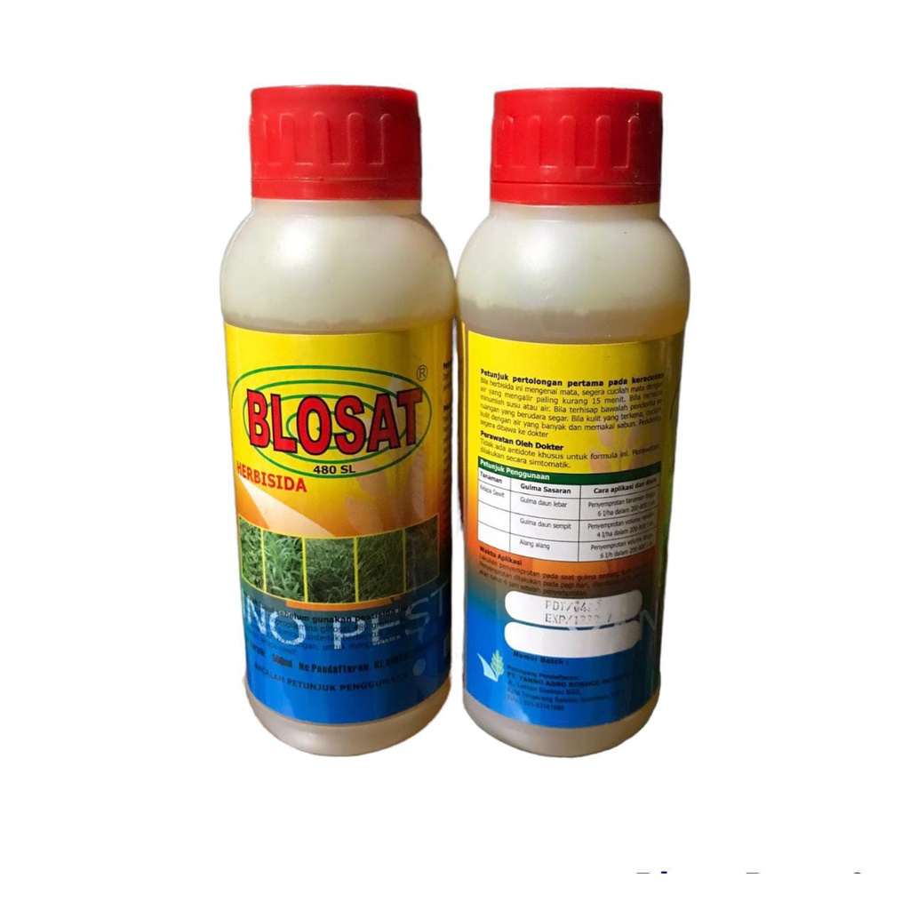 BLOSAT 480SL 500 ml Pembasmi Rumput sampai ke akar