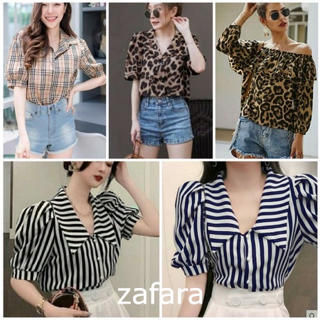 Kemeja Wanita Model Potongan Longgar Lengan Panjang dengan Bahan Katun Linen dan Warna Putih