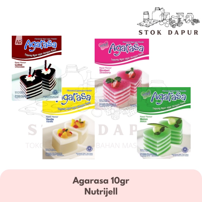 

Agarasa dr Nutrijell / Tepung Agar-agar Instant 10 gr