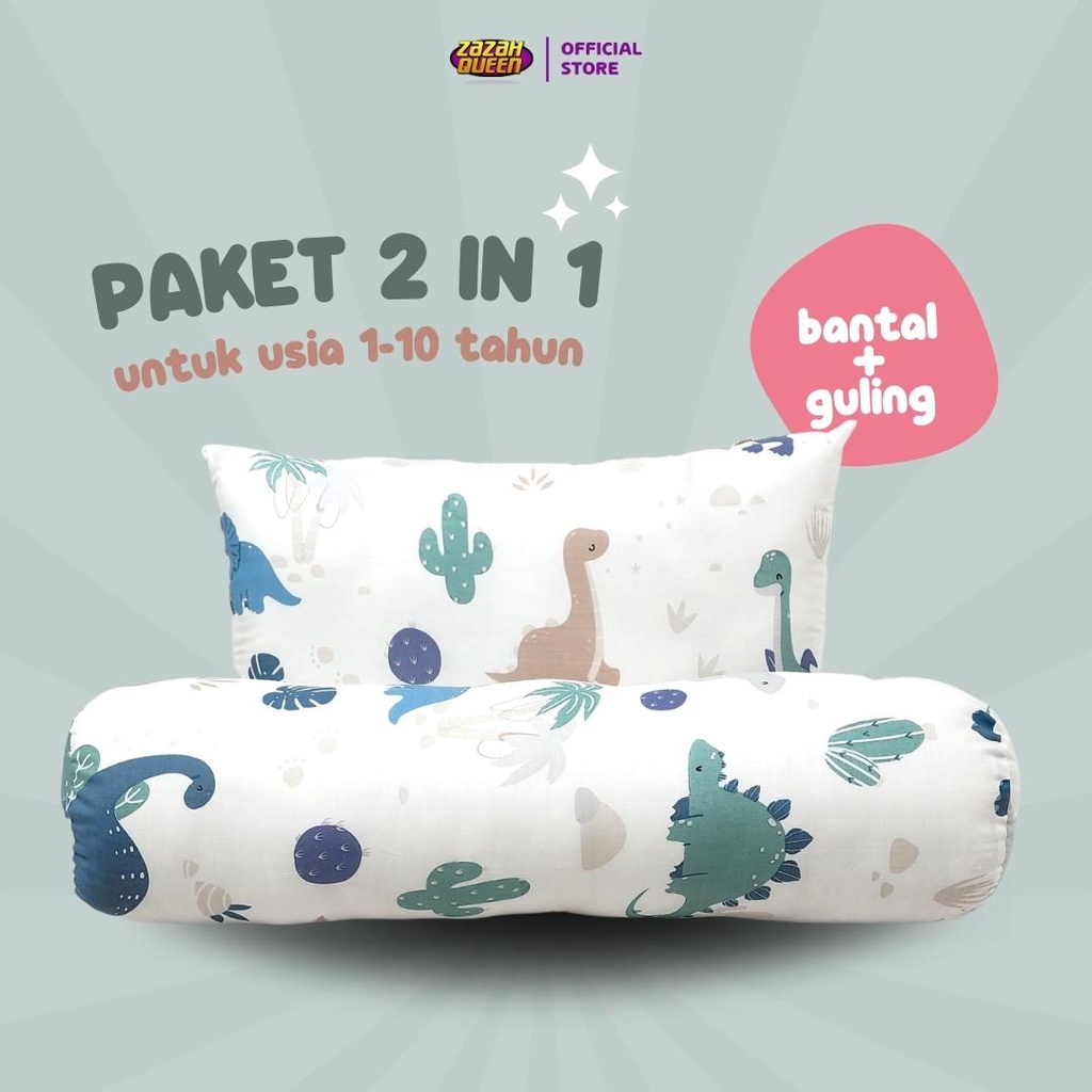 [PAKET HEMAT] Bantal Guling Junior / Bantal Guling Anak