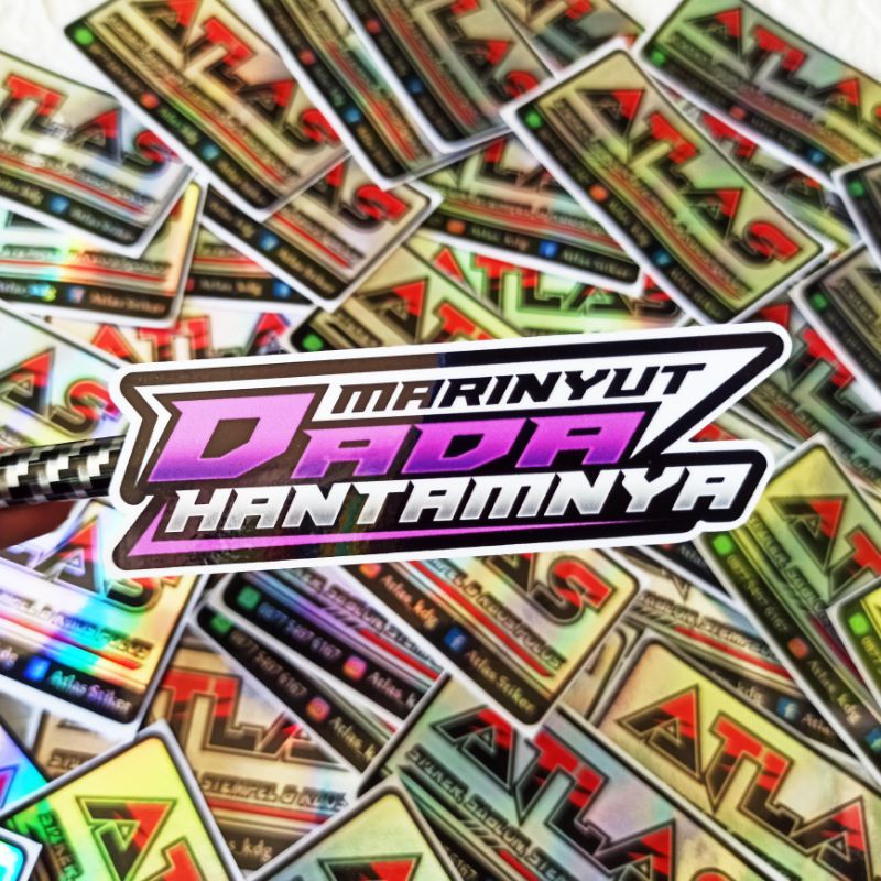 STIKER MARINYUT DADA HANTAMNYA