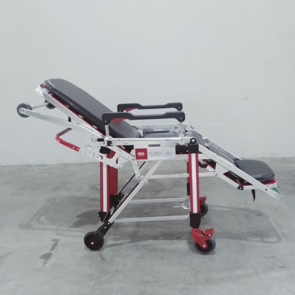 Ambulance Stretcher GEA YDC-3D02 Deluxe Tandu Darurat - Brankar Multipurpose Stretcher