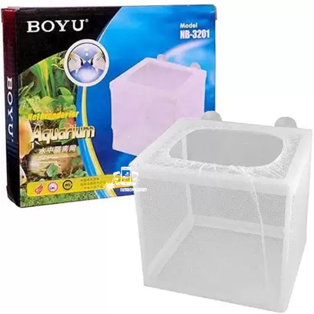 BOYU NB-3201 NET BREEDER BREEDING AQUARIUM JARING BOX KARANTINA IKAN