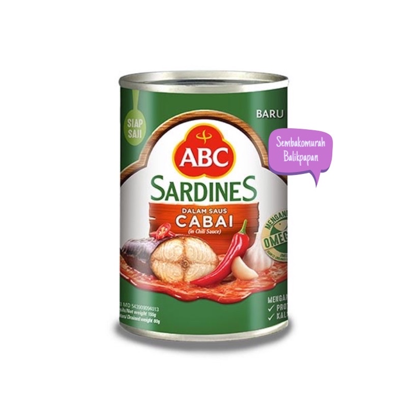 

sardines/sarden abc 155gr