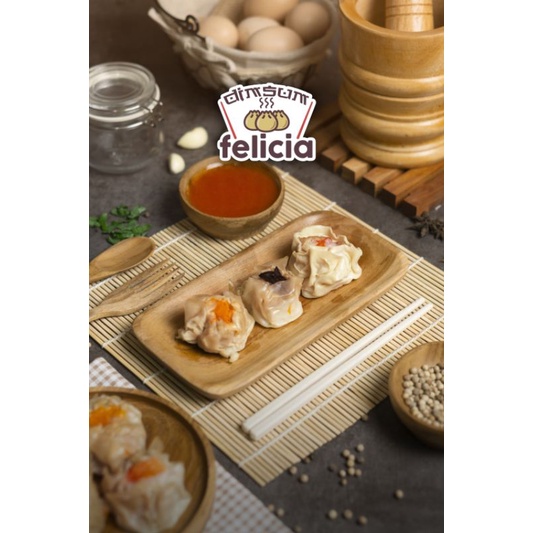 

DIMSUM "AYAM-UDANG" (Frozen) PREMIUM Daging Asli & Berkualitas Isi 20