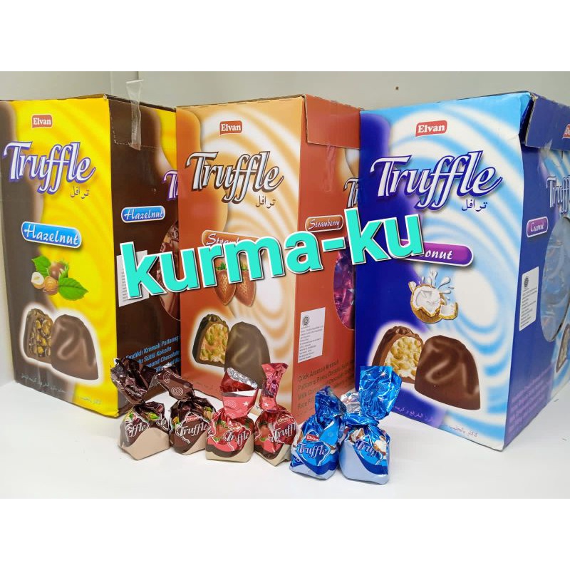 

Coklat arab elvan truffle 1.8kg/coklat turki truffle