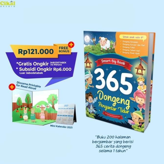 

Buku cerita anak Smart Big Book 365 Dongeng Pengantar tidur