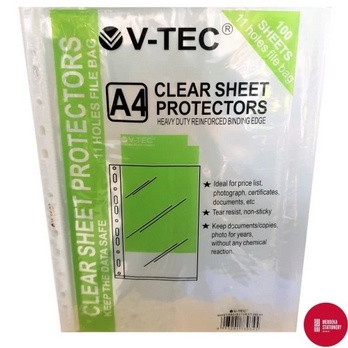 

V-TEC Sheet Protector A4