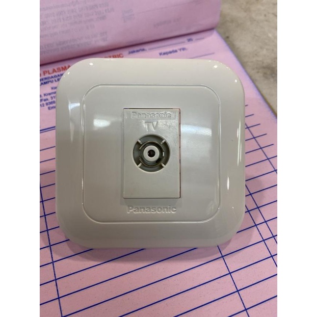 Outlet/Stop kontak/Saklar TV Panasonic
