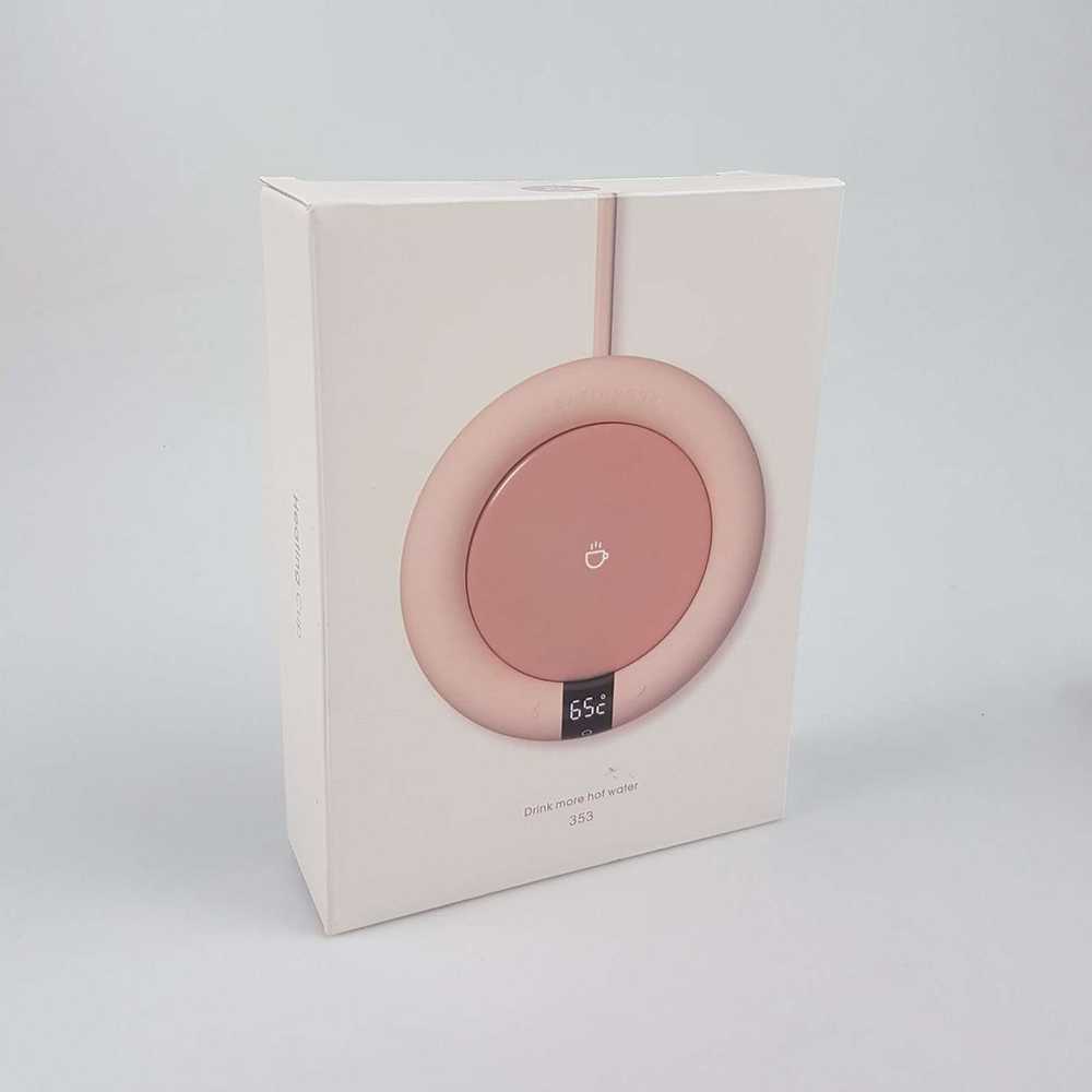 [BISA COD] JLNONLNJKT Luckima Tatakan Gelas Pemanas Cup Warmer Heating Pad 20W - 353-A