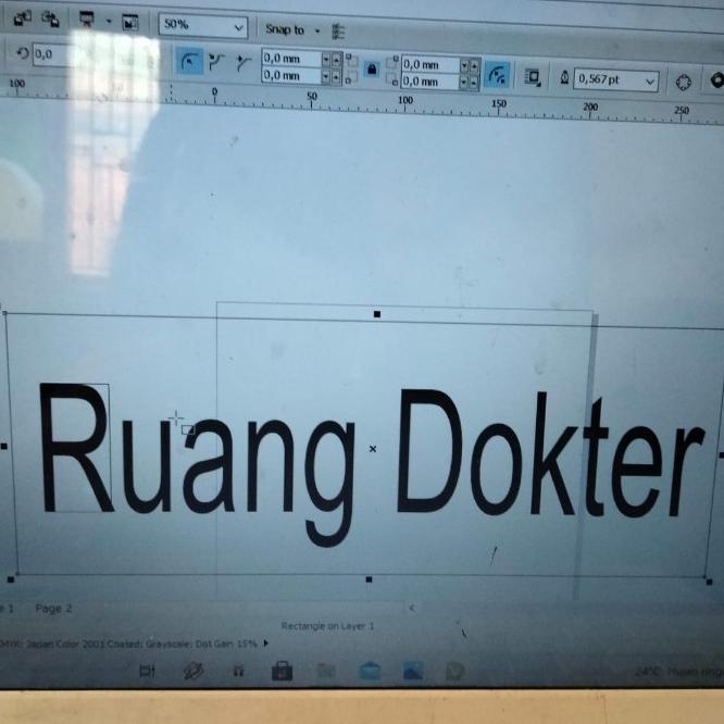 

acrylic signage gantung