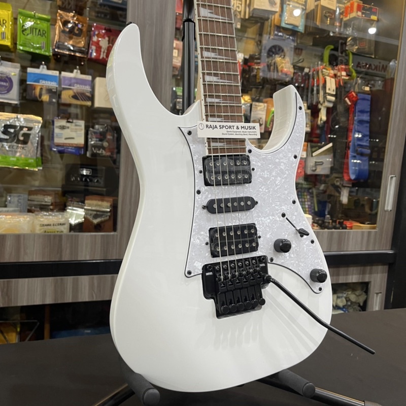 GITAR ELEKTRIK IBANEZ RG 350DXZ - WH TRIMOLO UP DOWN - ORIGINAL ELECTRIC GUITAR