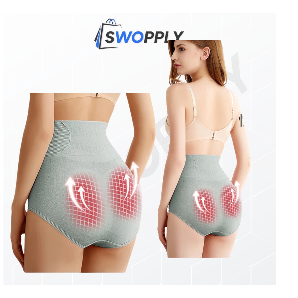 Swopply W226 Korset Slimming Pengecil Perut Model Celana Highwaist Pembentuk Tubuh