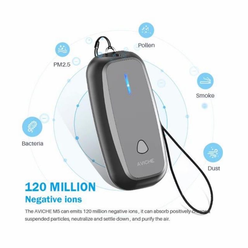 New kalung air purifier original Aviche M5/New Upgraded/Anti virus/Aviche M5 kalung purifier/Anti
