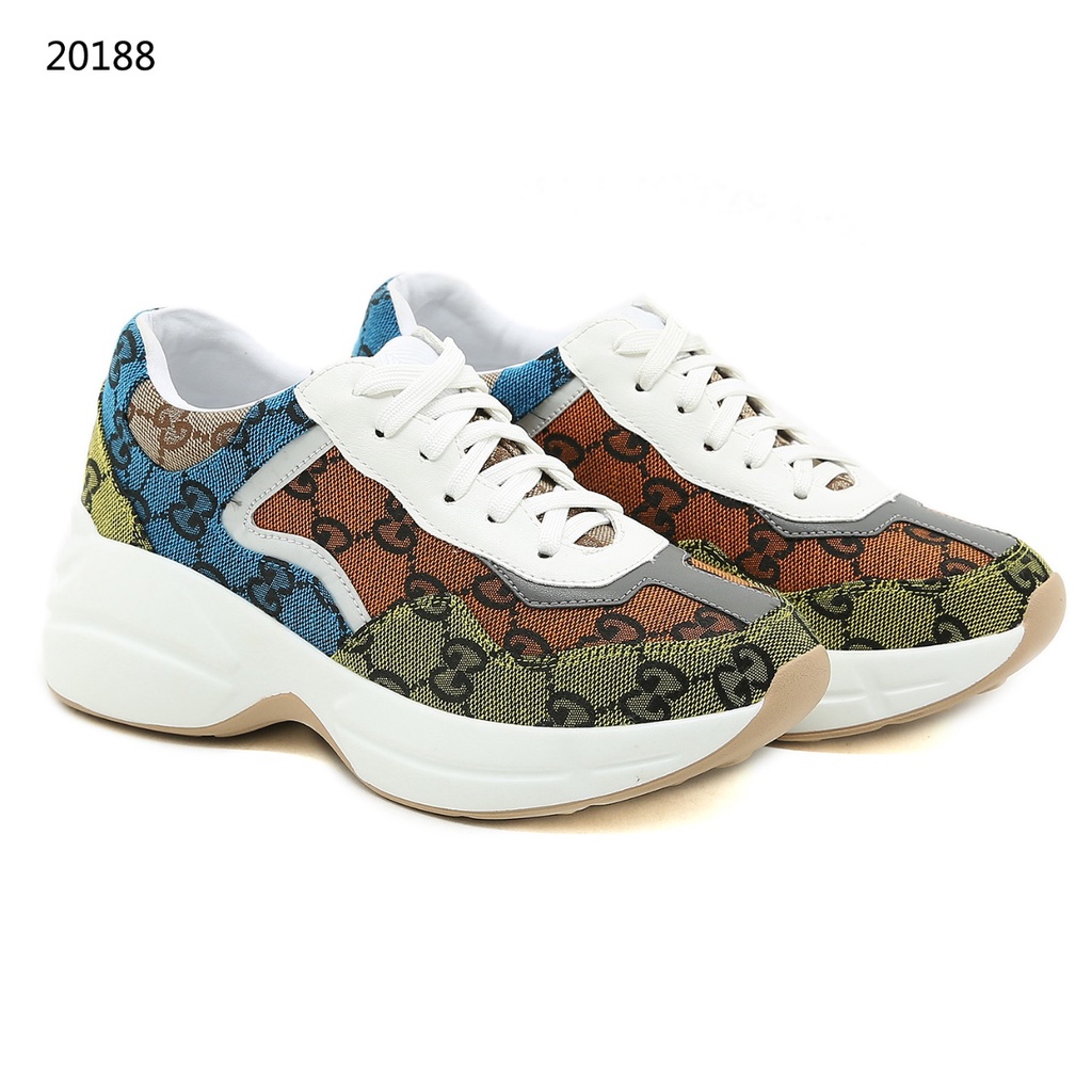 GC Women's Rhyton GG Multicolour Sneaker 20188 New