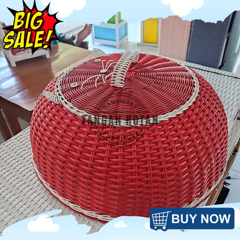 Tudung Saji Rotan Sintetis Karakter