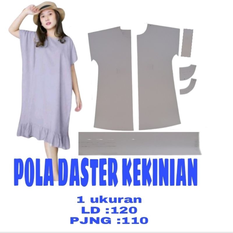 pola daster kekinian