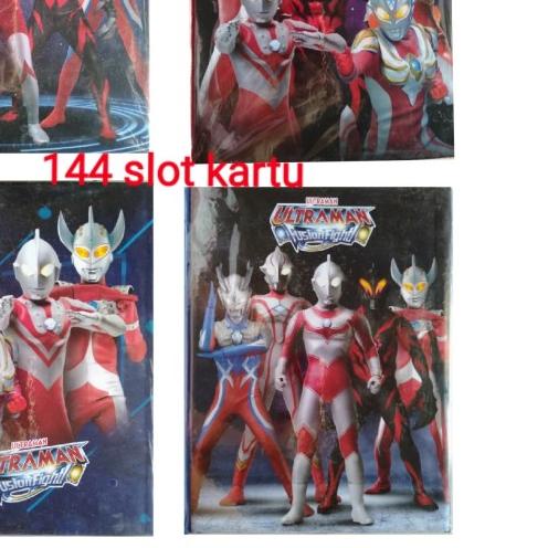 Album Kartu Ultraman Trading Jumbo Besar 144 Slot