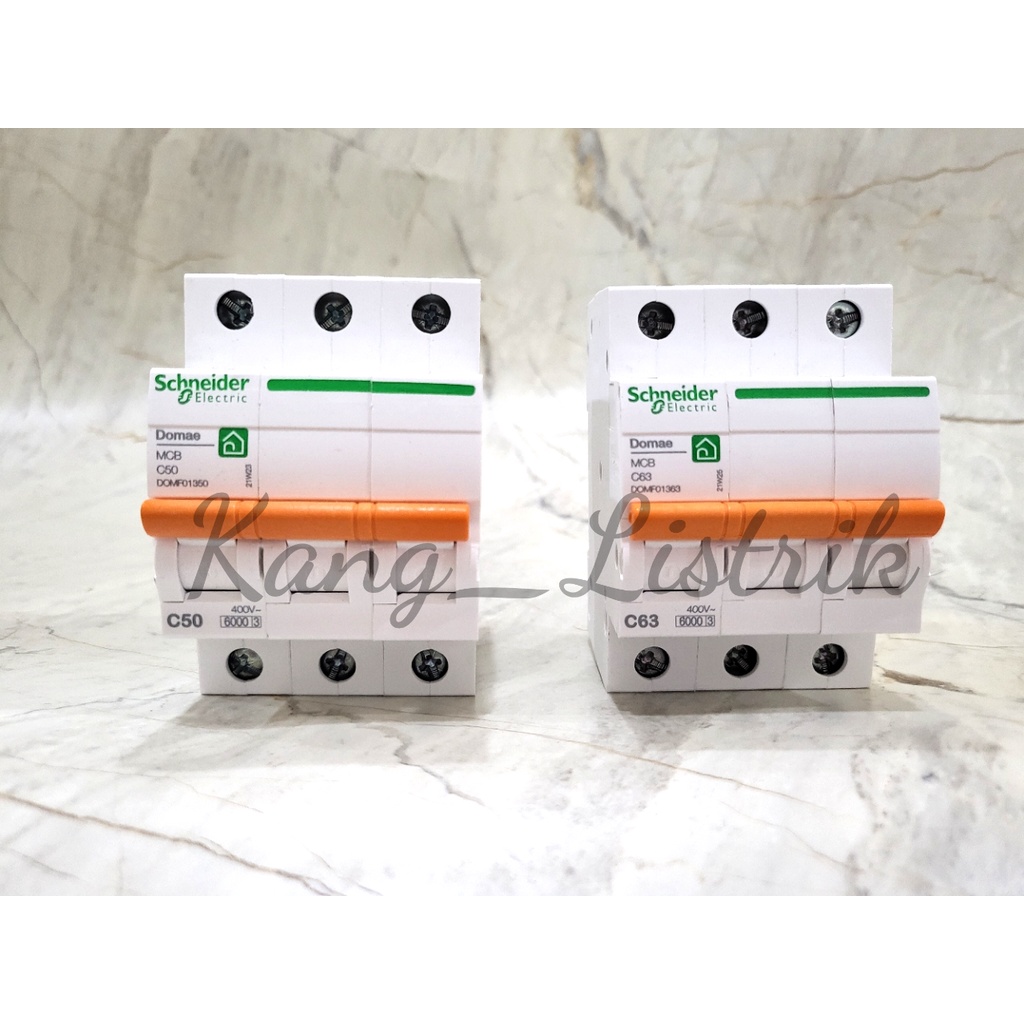MCB Schneider Domae 3Phase 50A, 63A