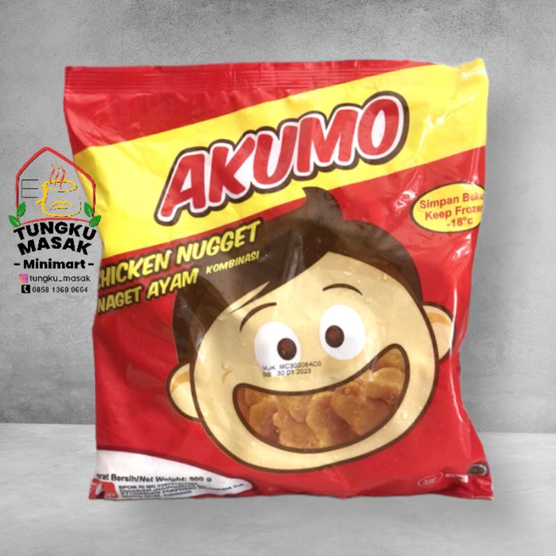 

Akumo Chicken Nugget 500gr